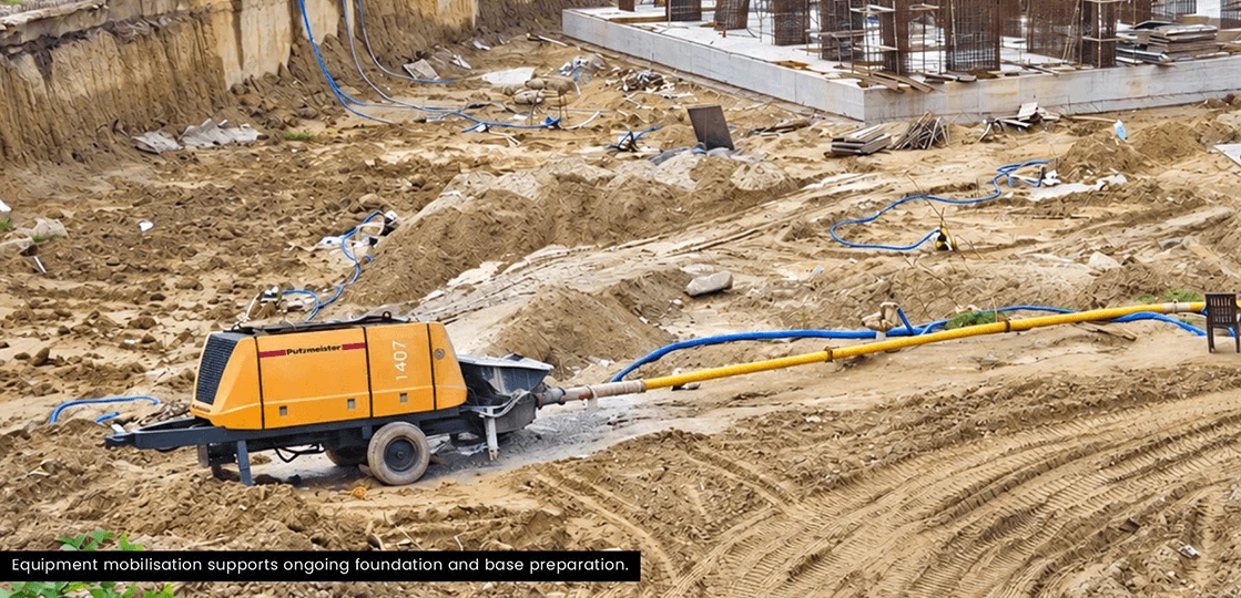 Monarque construction update September 2026